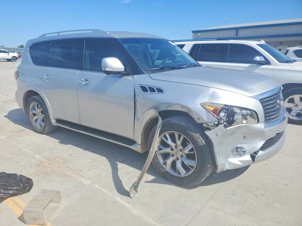 2011 Infiniti Qx56 VIN JN8AZ2NE3B9003830 COPART salvage auction — FRONT END, Ky - Cert Of Title-Salvage, sold $825 on 2026-07-09 (photo 4)