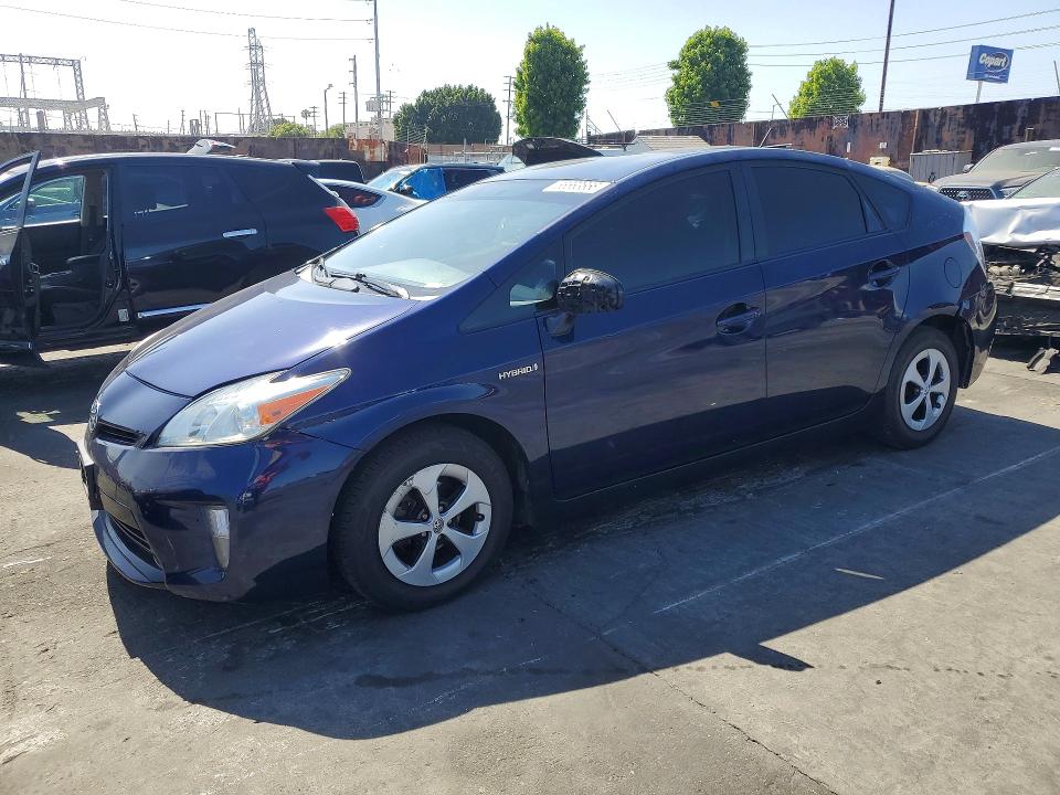2012 Toyota Prius VIN JTDKN3DU1C1522711 COPART salvage auction — REAR END, Ca - Salvage Certificate, sold $1,000 on 2026-07-15 (photo 1)