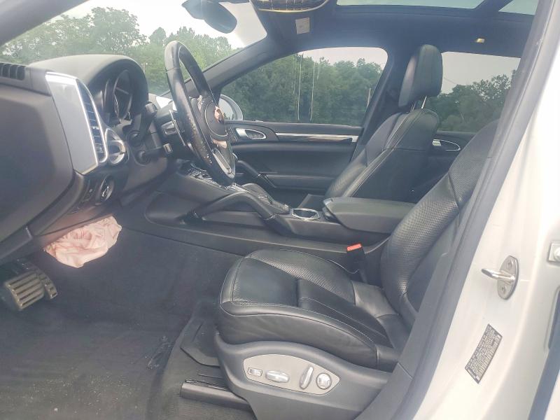 2016 Porsche Cayenne VIN WP1AB2A21GLA96576 COPART salvage auction — FRONT END, NJ - CERTIFICATE OF TITLE, sold $4,250 on 2026-07-28 (photo 7)