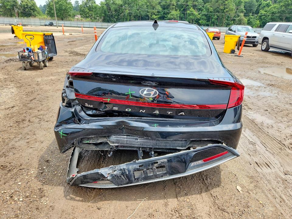 2021 Hyundai Sonata VIN 5NPEG4JA5MH090769 COPART salvage auction — REAR END, La - Cert Of Title-Salvage, sold $3,600 on 2026-07-14 (photo 6)