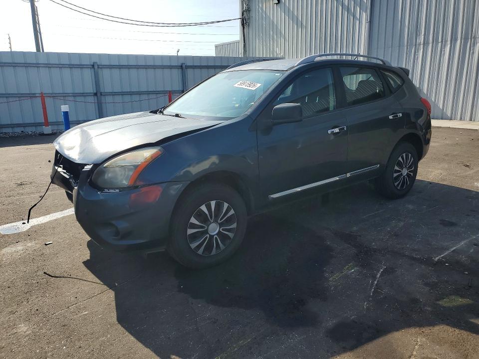 2015 Nissan Rogue VIN JN8AS5MV8FW750211 COPART salvage auction — FRONT END, Fl - Cert Of Title Slvg Rebuildable, sold $575 on 2026-07-13 (photo 1)