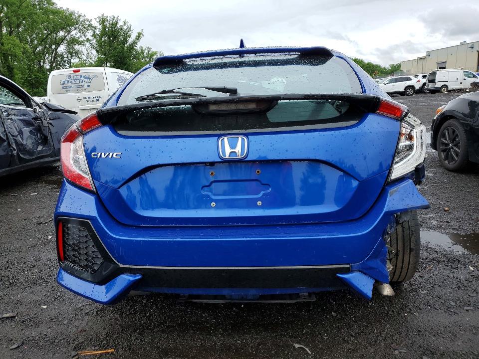2019 Honda VIN SHHFK7H60KU419023 COPART salvage auction — REAR END, Ct - Cert Of Title-Salvage, sold $4,100 on 2026-07-07 (photo 6)