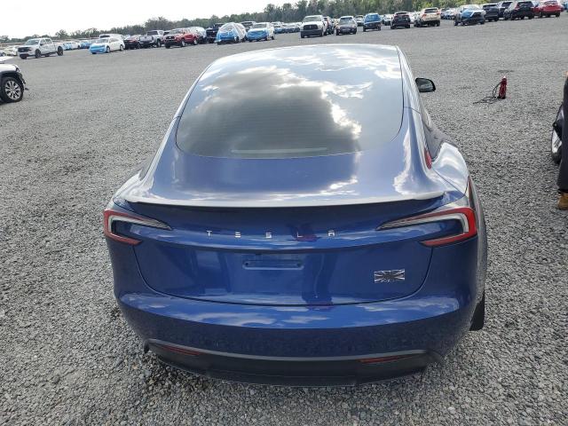 2025 Tesla Model 3 VIN 5YJ3E1ET5SF973659 COPART salvage auction — FRONT END, Fl - Cert Of Title Slvg Rebuildable, sold $18,300 on 2026-07-31 (photo 6)