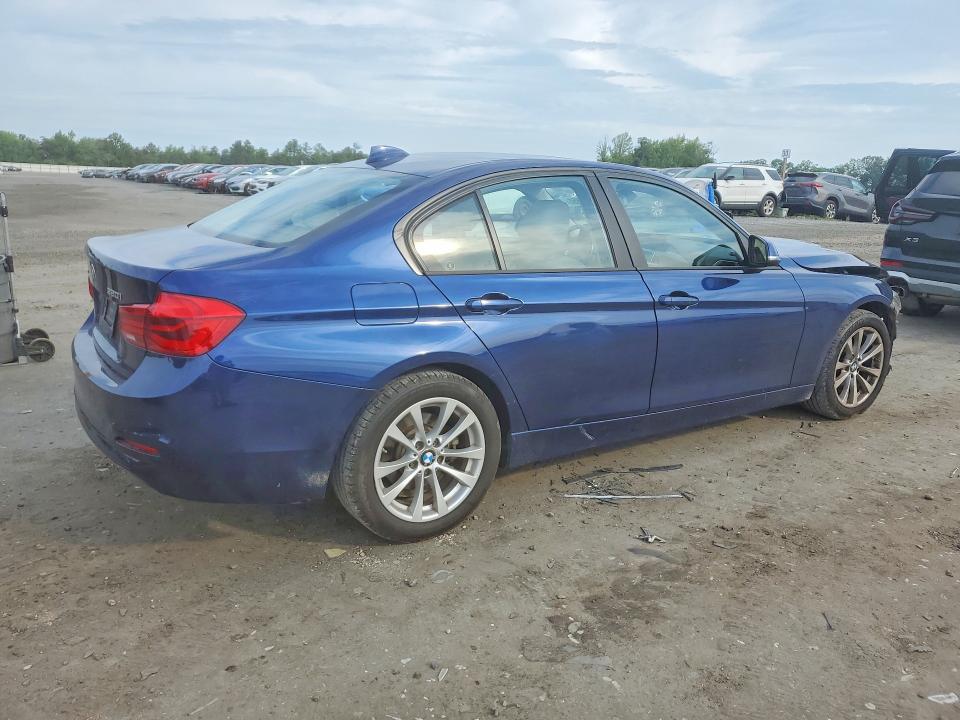 2016 BMW 3er VIN WBA8A3C54GK689206 COPART salvage auction — FRONT END, Va - Certificate Of Title, sold $600 on 2026-07-15 (photo 3)