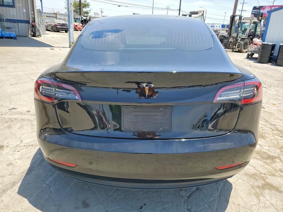 2020 Tesla Model 3 VIN 5YJ3E1EAXLF645489 COPART salvage auction — FRONT END, Ca - Salvage Certificate, sold $4,200 on 2026-07-02 (photo 6)