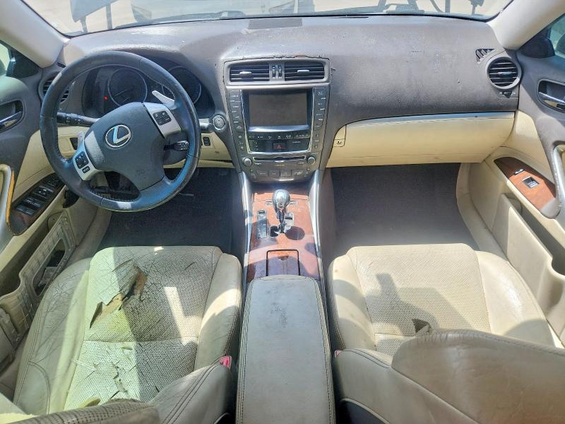 2011 Lexus Is VIN JTHBE5C29B5026704 COPART salvage auction — REAR END, Tx - Certificate Of Title (P), sold $225 on 2026-07-27 (photo 8)