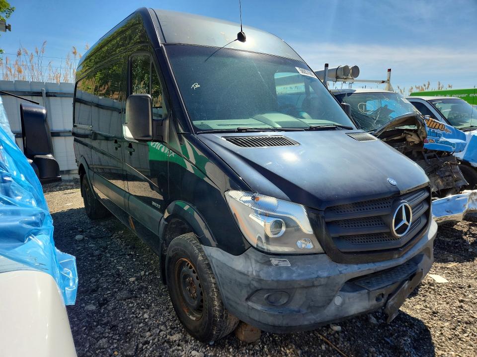 2015 Mercedes-benz Sprinter VIN WD3PE7DC0F5973012 COPART salvage auction — REAR END, Il - Salvage Certificate, sold $1,450 on 2026-07-07 (photo 4)