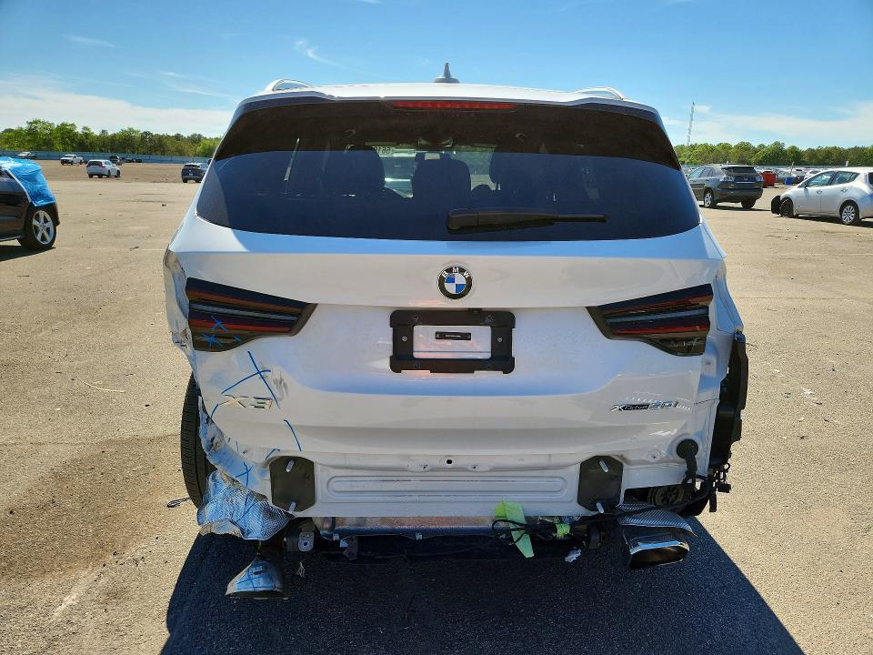 2024 BMW X3 VIN WBX57DP06RN309621 COPART salvage auction — ALL OVER, Ny - Mv-907A Salvage Certificate, sold $12,600 on 2026-08-03 (photo 6)