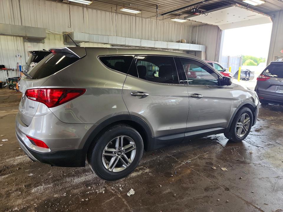 2018 Hyundai Santa fe VIN 5XYZT3LB6JG556547 COPART salvage auction — NORMAL WEAR, Il - Certificate Of Title (P), sold $4,400 on 2026-07-29 (photo 3)