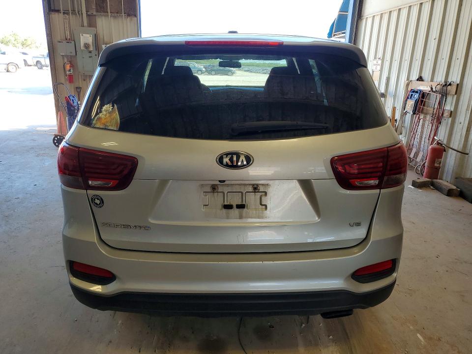 2020 Kia Sorento VIN 5XYPG4A58LG638460 COPART salvage auction — MECHANICAL, Tx - Salvage Vehicle Title, sold $1,250 on 2026-07-17 (photo 6)