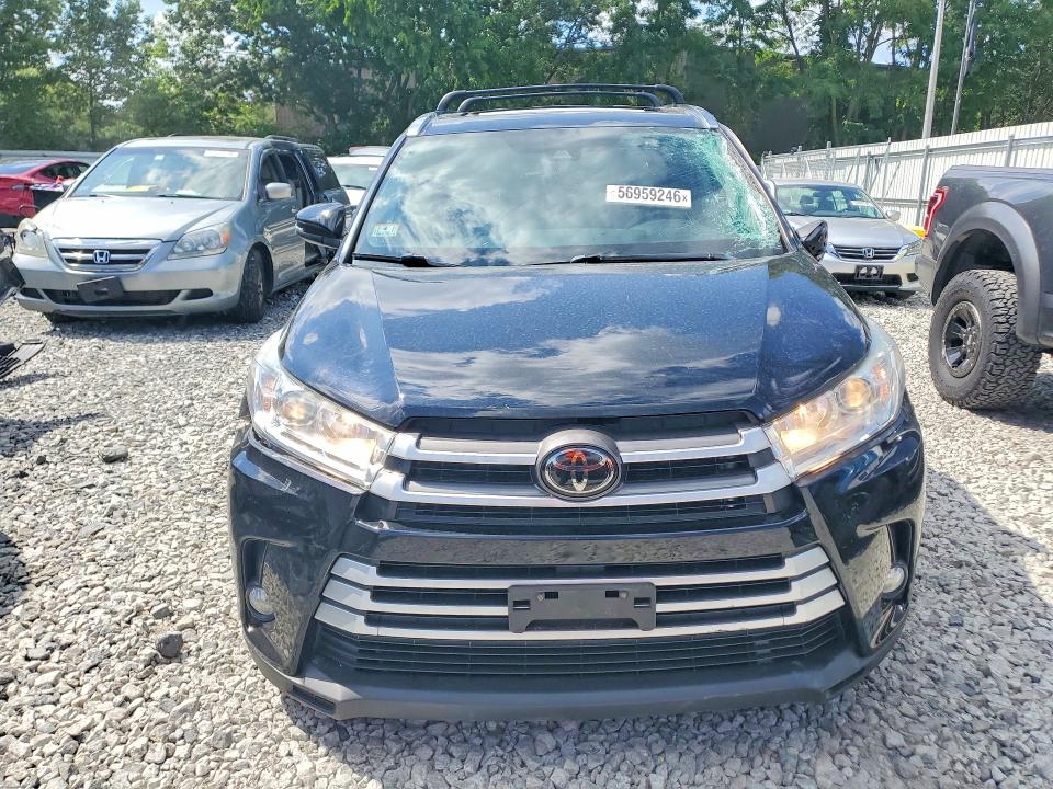 2018 Toyota Highlander VIN 5TDJZRFH6JS548501 COPART salvage auction — ROLLOVER, Ma - Cert Of Title-Salvage, sold $9,100 on 2026-07-02 (photo 5)