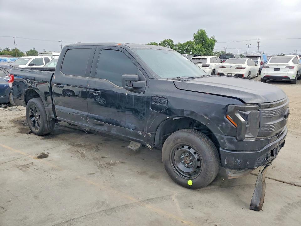2023 Ford F-150 lightning VIN 1FT6W1EV6PWG35220 COPART salvage auction — FRONT END, Ca - Salvage Certificate, sold $17,000 on 2026-07-29 (photo 4)