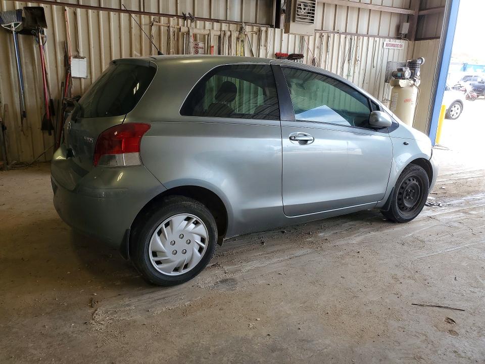 2010 Toyota Yaris VIN JTDJT4K37A5296164 COPART salvage auction — FRONT END, TX - SALVAGE VEHICLE TITLE, sold $650 on 2026-07-24 (photo 3)