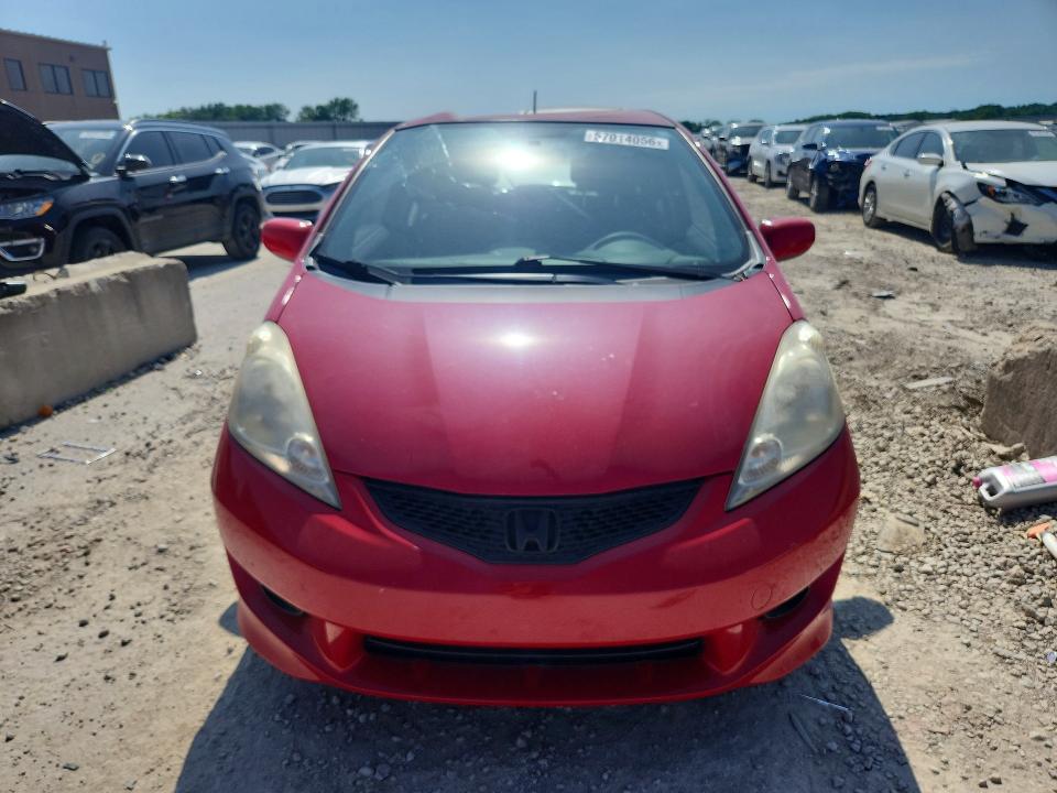 2010 Honda Fit VIN JHMGE8H41AC017166 COPART salvage auction — ROOF, Ks - Cert Of Title-Salvage, sold $1,700 on 2026-07-14 (photo 5)