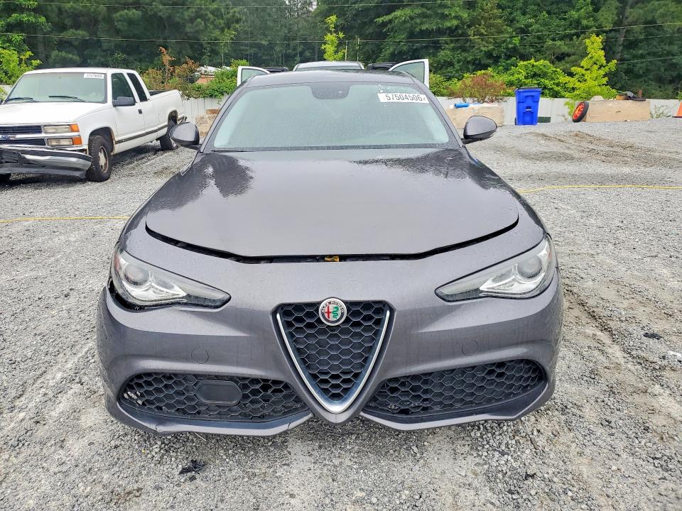 2018 Alfa romeo Giulia VIN ZARFAEBN8J7566273 COPART salvage auction — MECHANICAL, Ga - Certificate Of Title (P), sold $4,800 on 2026-07-08 (photo 5)