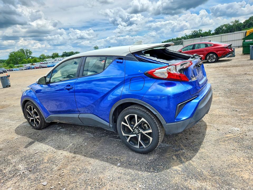 2019 Toyota C-hr VIN JTNKHMBX7K1012531 COPART salvage auction — HAIL, Wi - Junked Vehicle Bill Of Sale, sold $3,400 on 2026-07-07 (photo 2)
