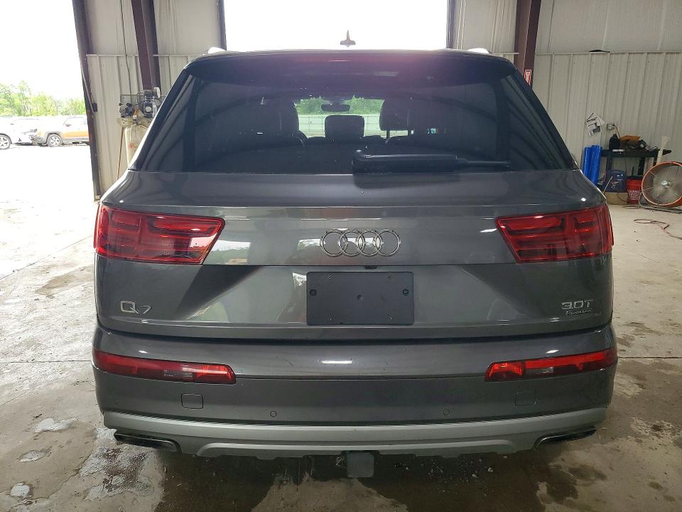 2018 Audi Q7 VIN WA1LAAF71JD033730 COPART salvage auction — NORMAL WEAR, Pa - Non Public Clean Title, sold $6,200 on 2026-07-22 (photo 6)