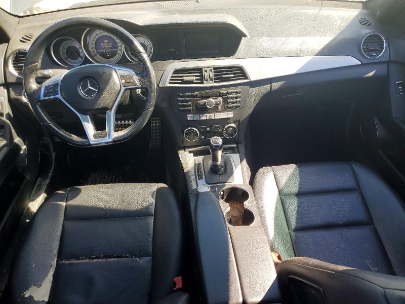 2013 Mercedes-benz C-klasse VIN WDDGF4HB2DR274222 COPART salvage auction — FRONT END, Ca - Salvage Certificate, sold $450 on 2026-07-23 (photo 8)