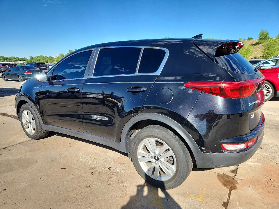 2017 Kia Sportage VIN KNDPMCAC2H7157111 COPART salvage auction — SIDE, Co - Salvage Title, sold $2,200 on 2026-07-13 (photo 2)