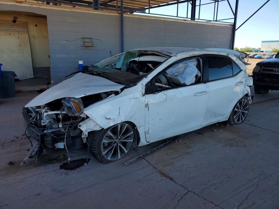 2018 Toyota Corolla VIN 2T1BURHE0JC982296 COPART salvage auction — ROLLOVER, Az - Cert Of Title - Salvage, sold $750 on 2026-08-13 (photo 1)