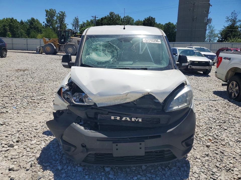 2019 Ram Promaster city VIN ZFBHRFAB6K6M58222 COPART salvage auction — FRONT END, Mi - Certificate Of Title, sold $525 on 2026-07-13 (photo 5)