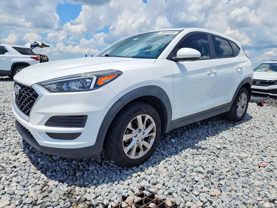 2021 Hyundai Tucson VIN KM8J23A40MU322097 COPART salvage auction — REAR END, Fl - Certificate Of Destruction, sold $4,900 on 2026-07-17 (photo 1)