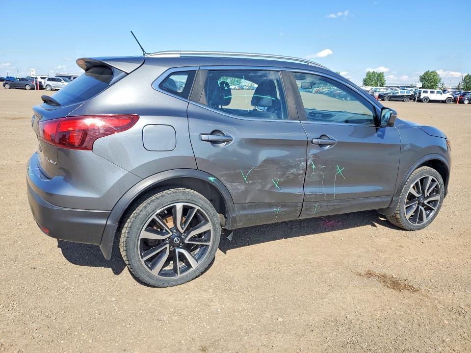 2018 Nissan Rogue VIN JN1BJ1CR3JW292203 COPART salvage auction — SIDE, Ab - Bos - Salvage, sold $2,550 on 2026-07-21 (photo 3)