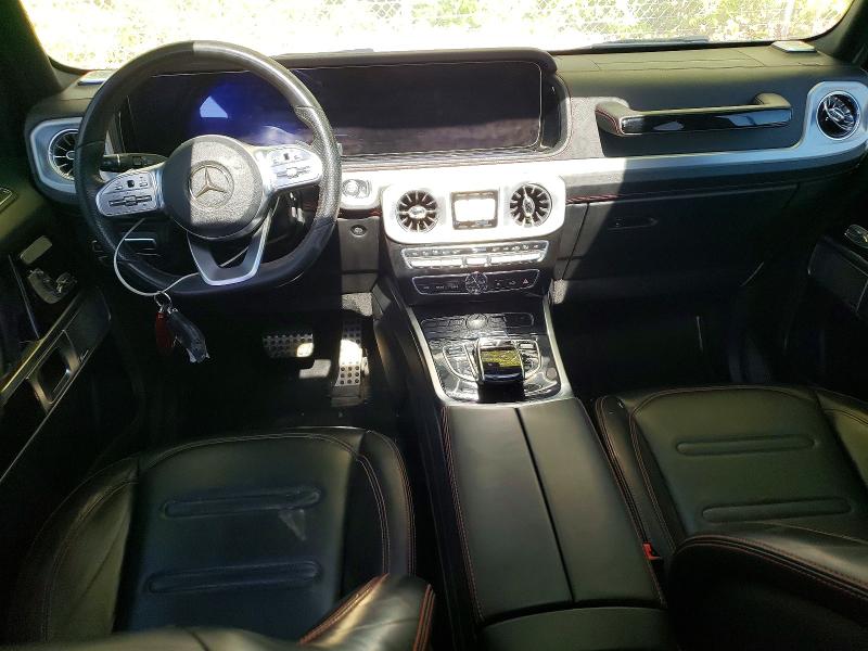 2019 Mercedes-benz G-klasse VIN WDCYC6BJ1KX323934 COPART salvage auction — MINOR DENT/SCRATCHES, Ak - Bill Of Sale- Salvage, sold $46,000 on 2026-08-11 (photo 8)