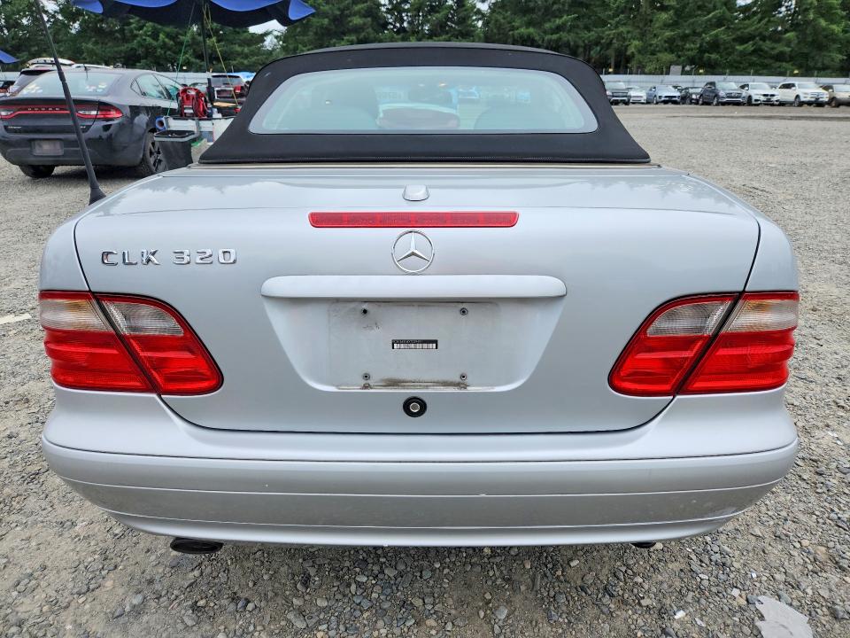 2000 Mercedes-benz Clk-klasse VIN WDBLK65G6YT039491 COPART salvage auction — FRONT END, Wa - Bill Of Sale, sold $325 on 2026-07-02 (photo 6)
