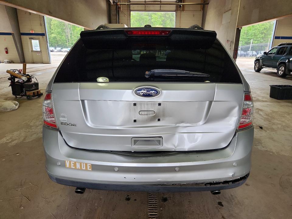 2010 Ford Edge VIN 2FMDK3GC0ABB76474 COPART salvage auction — REAR END, Va - Certificate Of Title, sold $550 on 2026-07-02 (photo 6)