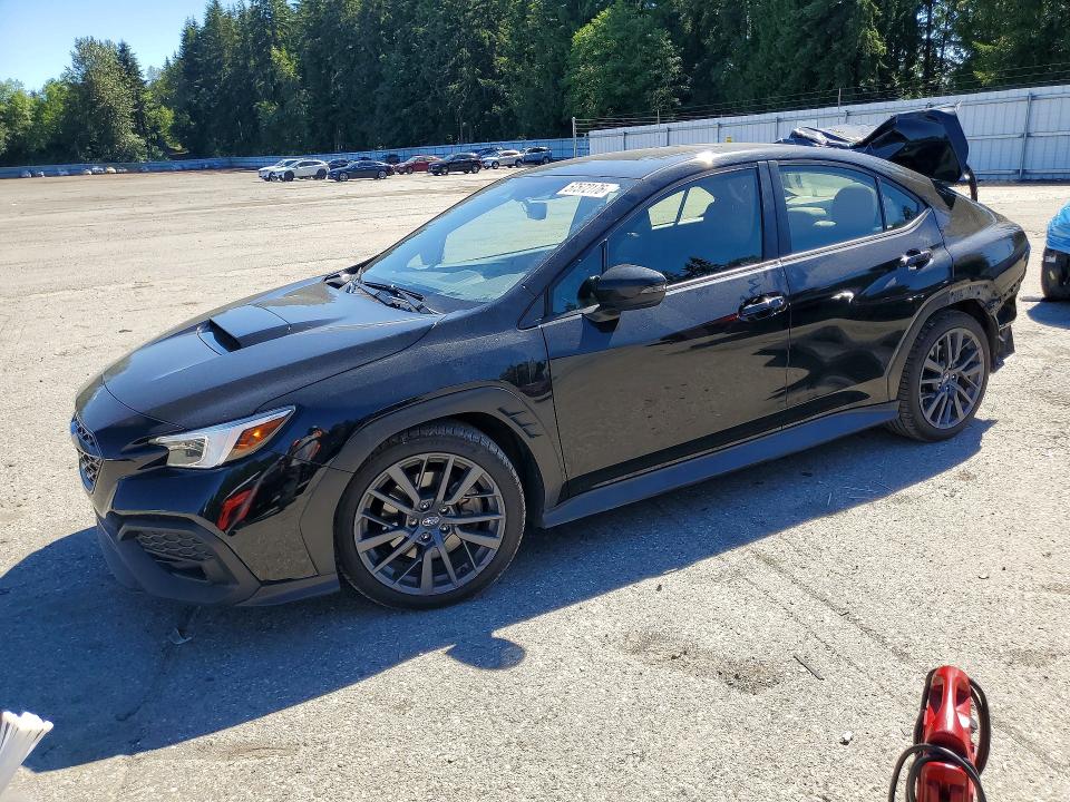2022 Subaru Wrx VIN JF1VBAU63N8022142 COPART salvage auction — REAR END, Wa - Bill Of Sale, sold $10,300 on 2026-07-13 (photo 1)