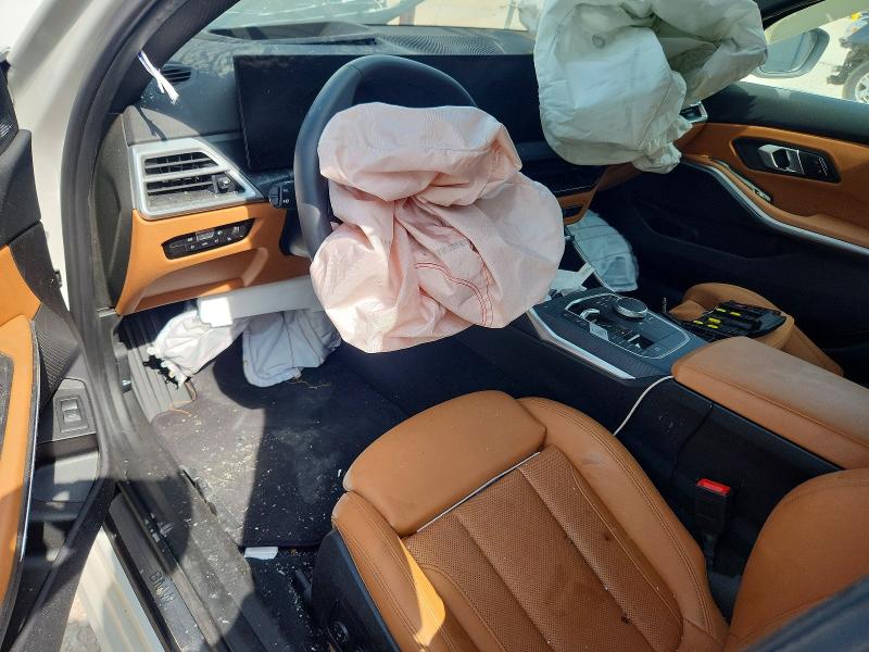 2026 BMW 3 series VIN 3MW89CW00T8G10165 COPART salvage auction — FRONT END, Tx - Salvage Vehicle Title, sold $8,200 on 2026-07-22 (photo 8)
