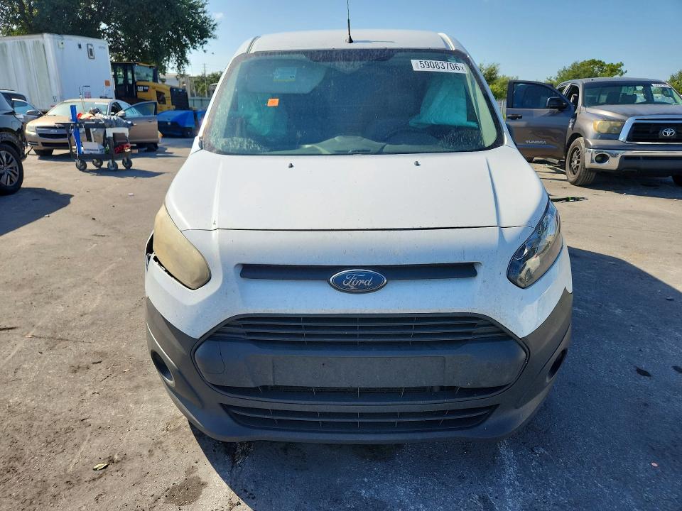 2017 Ford Transit connect VIN NM0LS6E76H1310205 COPART salvage auction — SIDE, Fl - Cert Of Title Slvg Rebuildable, sold $375 on 2026-07-28 (photo 5)