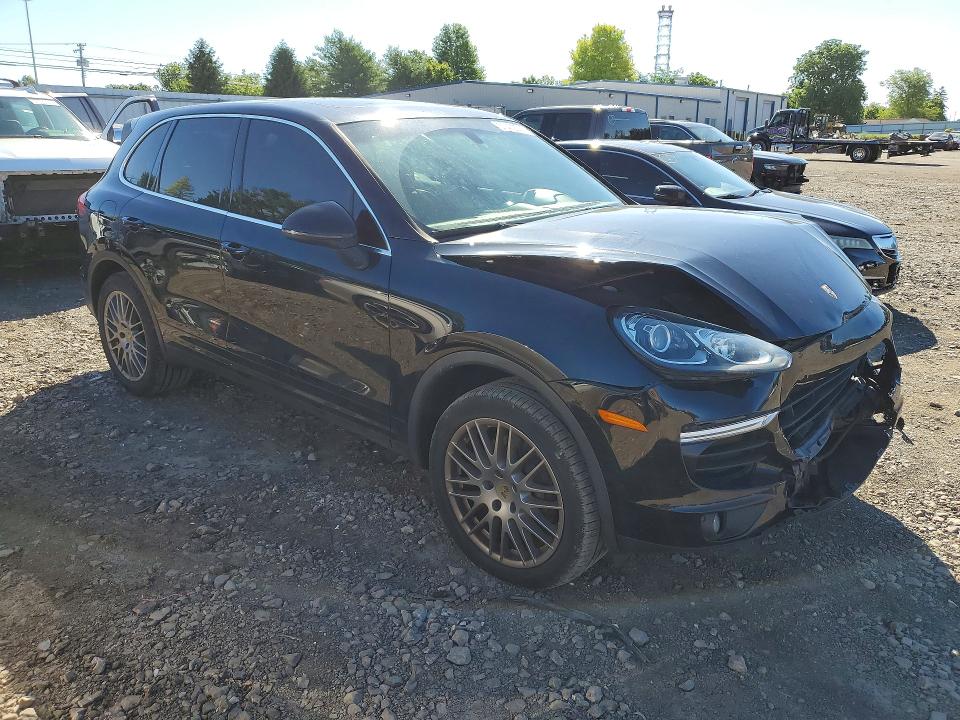 2018 Porsche Cayenne VIN WP1AA2A2XJKA00931 COPART salvage auction — FRONT END, Md - Cert Of Salvage > 75% Damage, sold $3,150 on 2026-07-27 (photo 4)