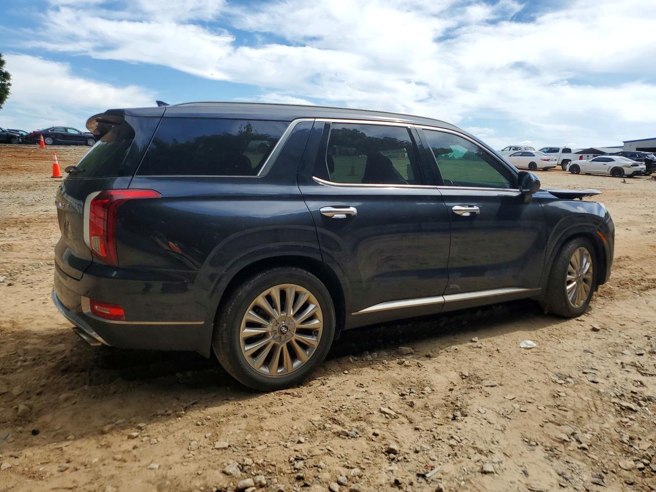 2020 Hyundai Palisade VIN KM8R54HE4LU069198 COPART salvage auction — Front End, GA - CERT OF TITLE-SALVAGE, sold $5,500 on 2026-07-10 (photo 3)