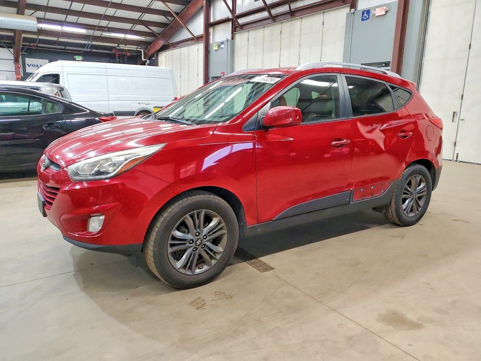 2015 Hyundai Tucson VIN KM8JUCAG3FU067579 COPART salvage auction — SIDE, Ma - Cert Of Title-Salvage, sold $2,400 on 2026-07-16 (photo 1)