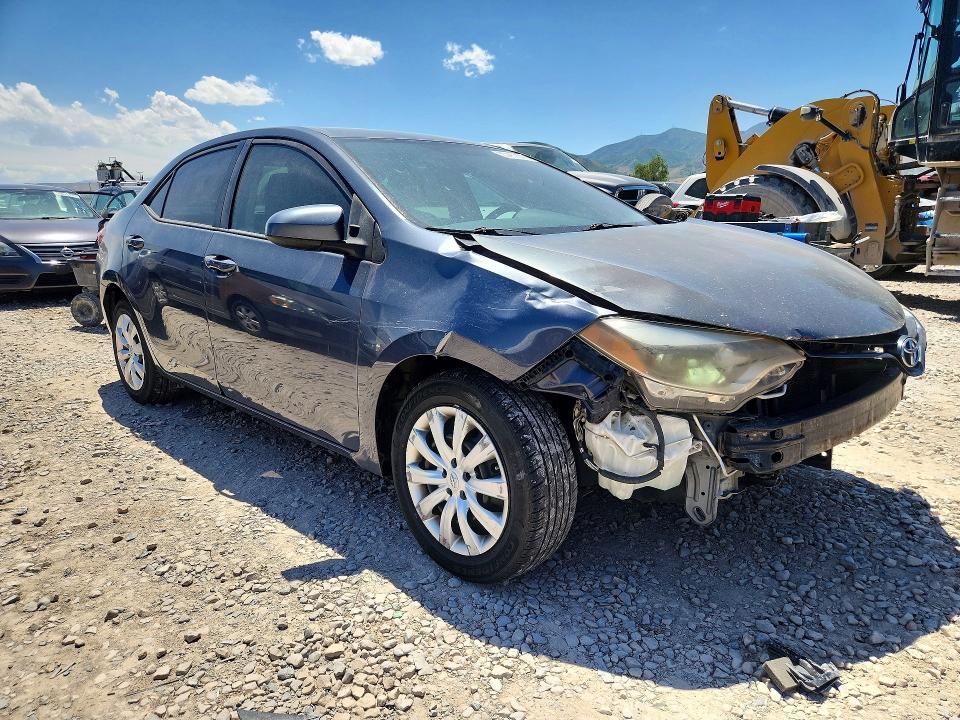 2015 Toyota VIN 5YFBURHE1FP318922 COPART salvage auction — FRONT END, Ut - Certificate Of Title, sold $2,250 on 2026-07-21 (photo 4)