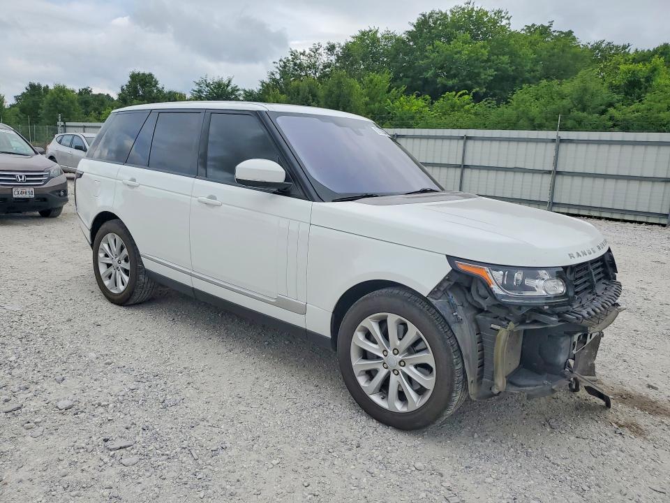 2016 Land rover RANGE ROVER VIN SALGS2PF0GA318857 COPART salvage auction — FRONT END, Ok - Cert Of Title-Salvage, sold $8,800 on 2026-07-06 (photo 4)