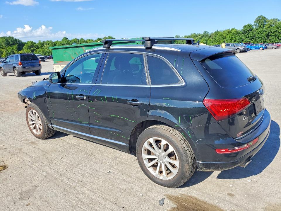 2016 Audi Q5 VIN WA1L2AFP0GA123541 COPART salvage auction — FRONT END, Oh - Cert Of Title-Salvage, sold $1,000 on 2026-07-16 (photo 2)