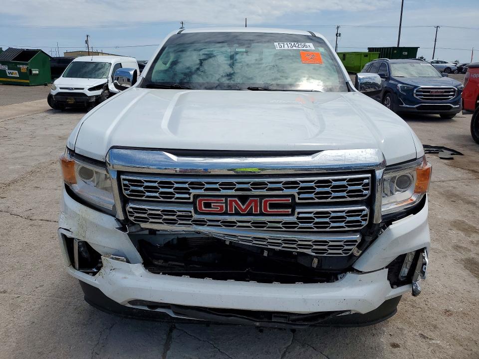 2022 Gmc Canyon VIN 1GTG6EEN5N1229757 COPART salvage auction — FRONT END, Ok - Certificate Of Title, sold $15,000 on 2026-07-21 (photo 5)