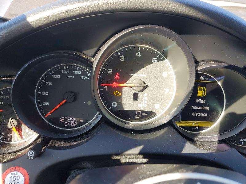2016 Porsche Cayenne VIN WP1AA2A24GLA04508 COPART salvage auction — FRONT END, Md - Cert Of Salvage > 75% Damage, sold $4,400 on 2026-07-20 (photo 9)