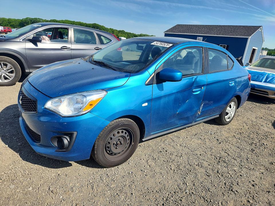 2020 Mitsubishi Mirage VIN ML32F3FJ8LHF00251 COPART salvage auction — SIDE, Ma - Cert Of Title-Salvage, sold $2,000 on 2026-07-15 (photo 1)