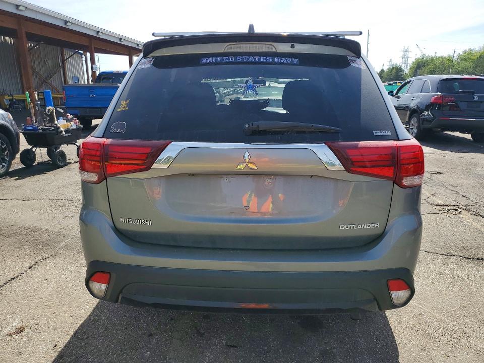 2018 Mitsubishi Outlander VIN JA4AZ3A39JZ031226 COPART salvage auction — MECHANICAL, Co - Dis/Dlr/Exp Only Clean Title, sold $1,550 on 2026-07-14 (photo 6)