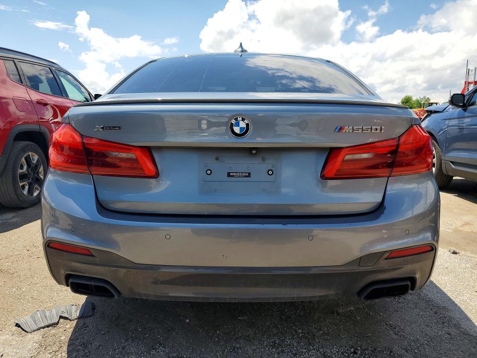 2018 BMW M5 VIN WBAJB9C5XJB035853 COPART salvage auction — REAR END, Il - Certificate Of Title, sold $13,200 on 2026-07-27 (photo 6)