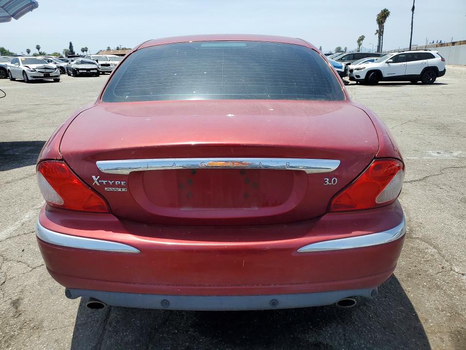 2006 Jaguar X type VIN SAJWA51A56WE80638 COPART salvage auction — FRONT END, Ca - Dis/Dlr/Exp App For Dup Clean, sold $300 on 2026-07-28 (photo 6)