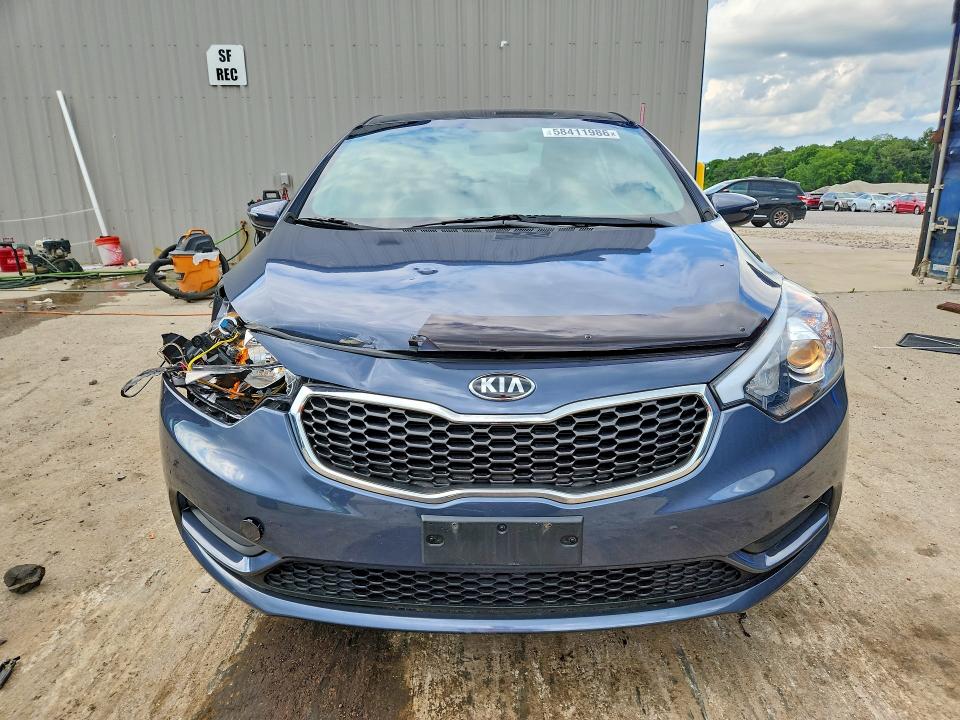 2014 Kia VIN KNAFX4A60E5177588 COPART salvage auction — FRONT END, Wi - Certificate Of Title, sold $1,850 on 2026-07-06 (photo 5)