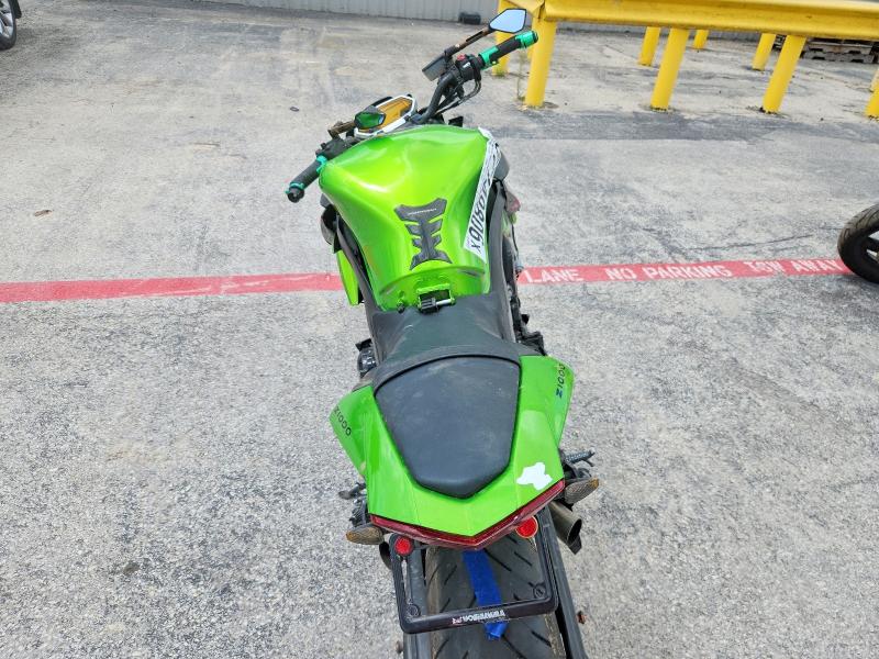 2011 Kawasaki Zr VIN JKAZRCD18BA016729 COPART salvage auction — ALL OVER, Tx - Salvage Vehicle Title, sold $300 on 2026-07-30 (photo 6)