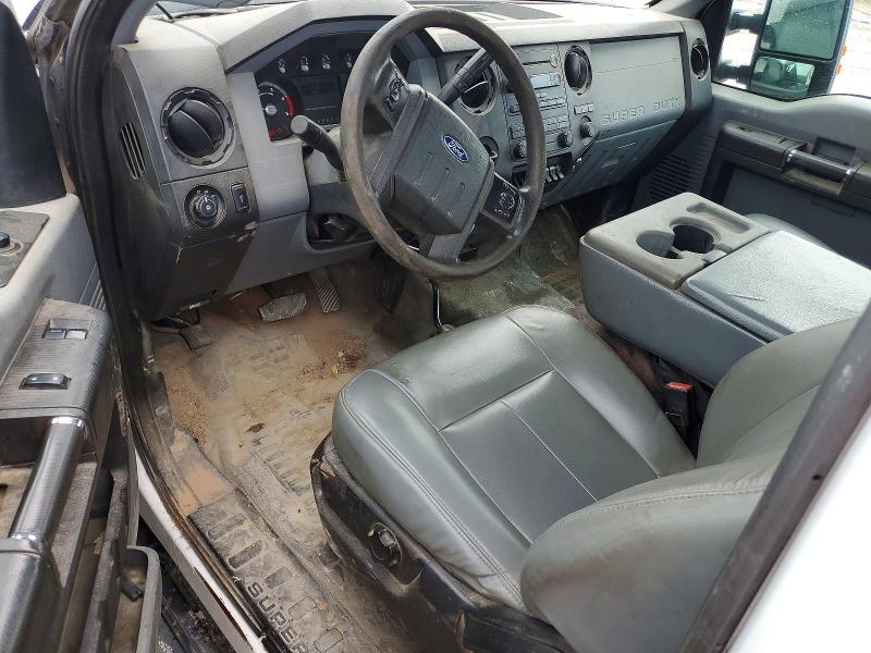2015 Ford F550 VIN 1FDUF5HT9FEA04454 COPART salvage auction — FRONT END, Tx - Salvage Vehicle Title, sold $6,500 on 2026-07-08 (photo 8)