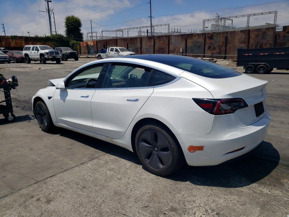 2019 Tesla Model 3 VIN 5YJ3E1EA2KF483601 COPART salvage auction — FRONT END, Ca - Salvage Certificate, sold $6,700 on 2026-07-15 (photo 2)