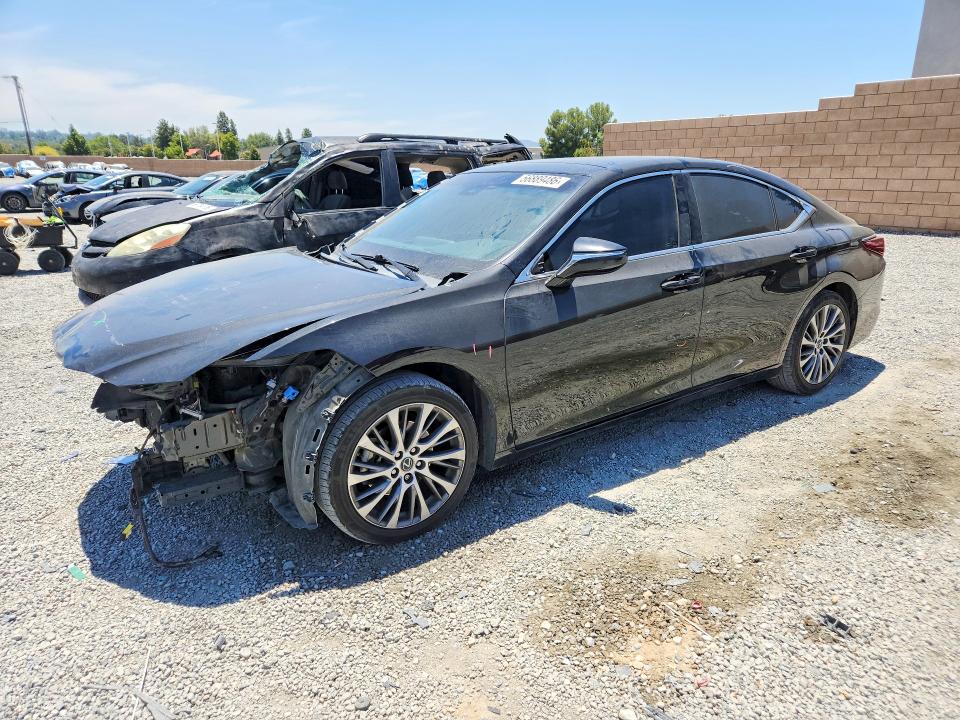2019 Lexus ES VIN JTHBZ1B1XK2004590 COPART salvage auction — FRONT END, Ca - Salvage Certificate, sold $8,800 on 2026-07-08 (photo 1)